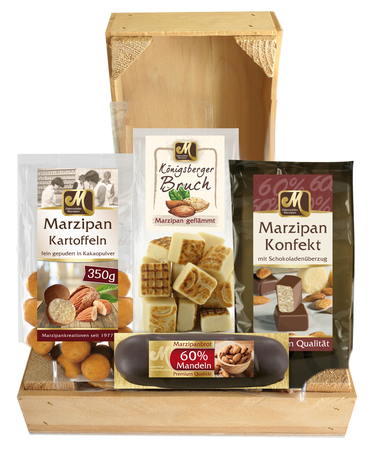 Genießer Set in Holzsteige