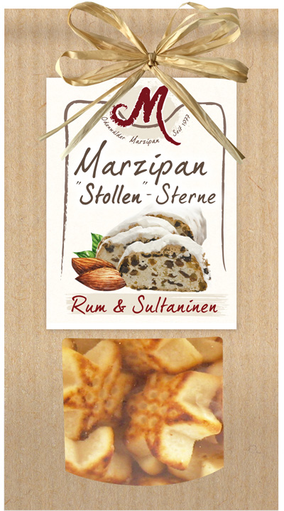 Stollen Sterne Rum-Sultaninen